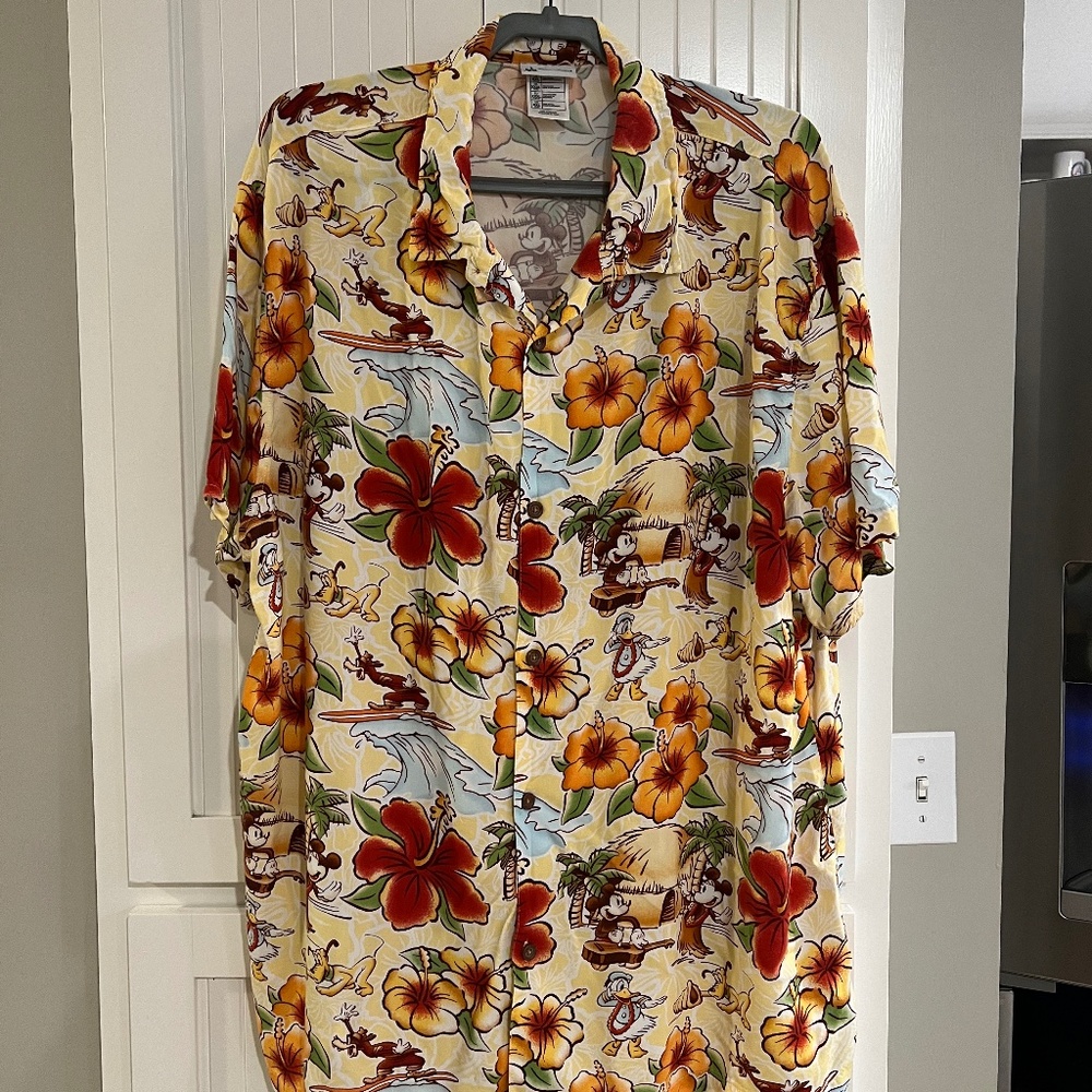 Disney Aloha Hawaiian Shirt XXXL (3XL)